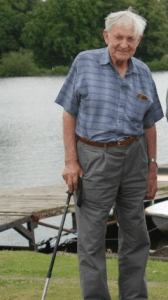 Arthur Jones Founder O f Gresford Sailing Club AT the 50th anniversary